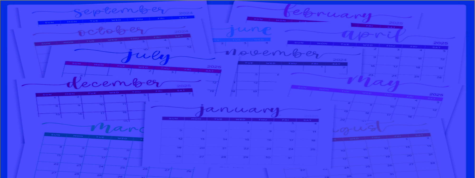 Church Calendar*Keep up to date with what’s going on*The Calendar